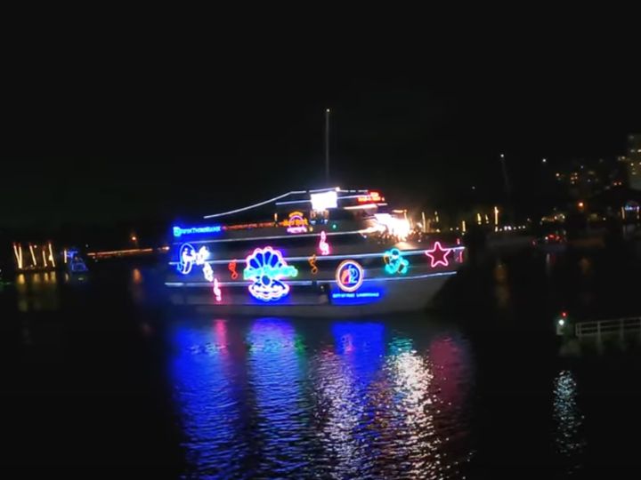 The Winterfest Boat Parade